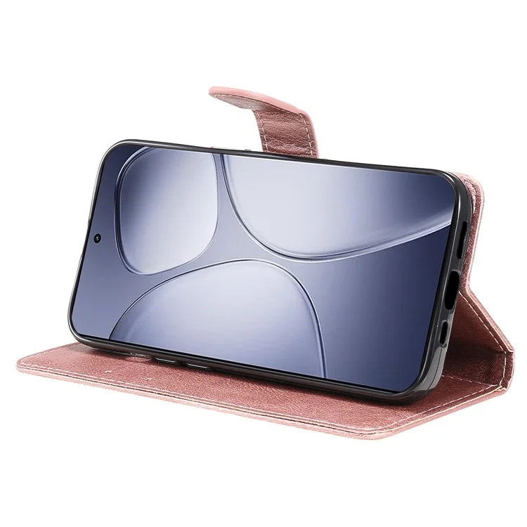 KT Leather Series-2 for Xiaomi Redmi K70 Ultra Case Solid Color Leather Phone Cover Wallet Stand