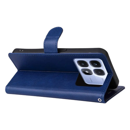 KT Leather Series-2 for Xiaomi Redmi K70 Ultra Case Solid Color Leather Phone Cover Wallet Stand