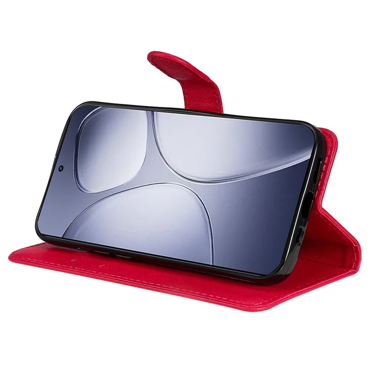 KT Leather Series-2 for Xiaomi Redmi K70 Ultra Case Solid Color Leather Phone Cover Wallet Stand