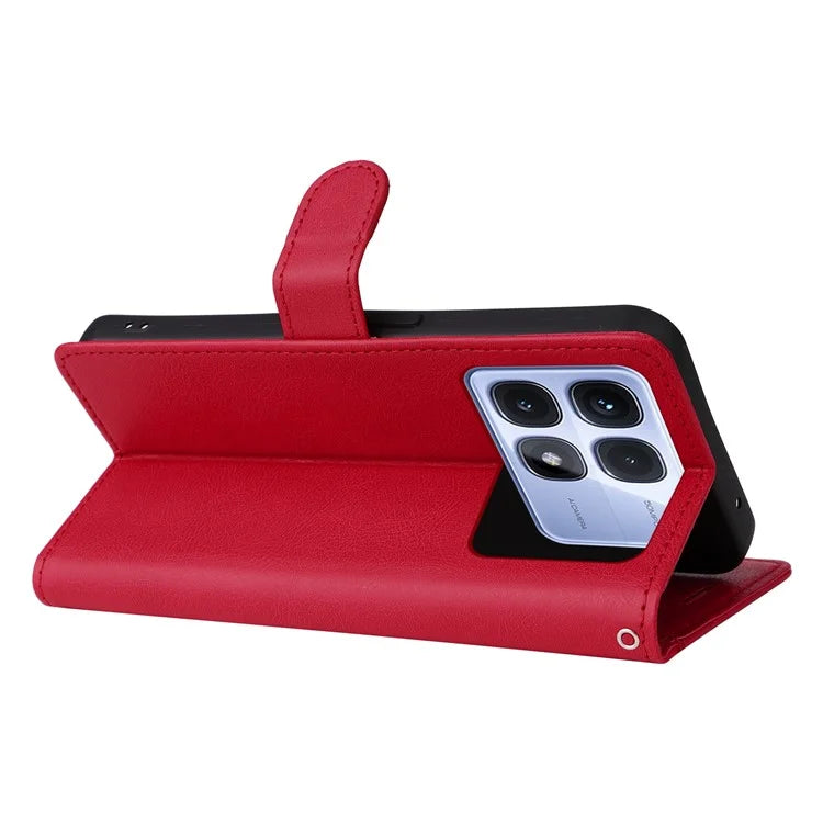 KT Leather Series-2 for Xiaomi Redmi K70 Ultra Case Solid Color Leather Phone Cover Wallet Stand