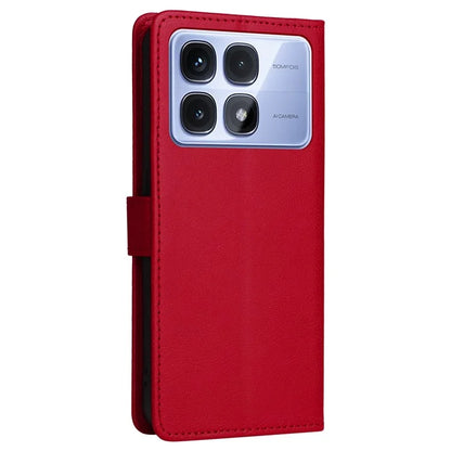 KT Leather Series-2 for Xiaomi Redmi K70 Ultra Case Solid Color Leather Phone Cover Wallet Stand
