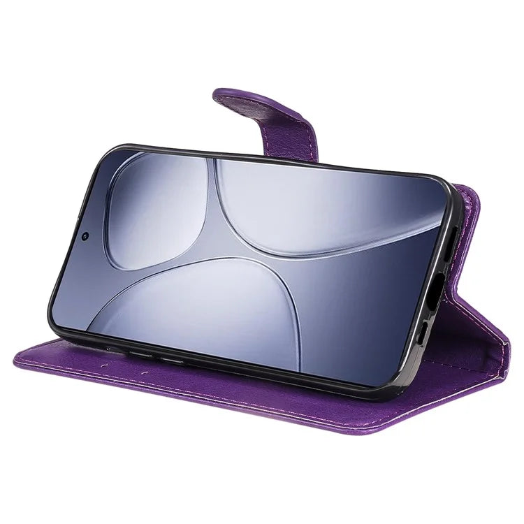 KT Leather Series-2 for Xiaomi Redmi K70 Ultra Case Solid Color Leather Phone Cover Wallet Stand