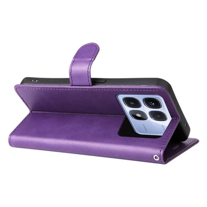 KT Leather Series-2 for Xiaomi Redmi K70 Ultra Case Solid Color Leather Phone Cover Wallet Stand