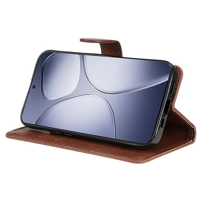 KT Leather Series-2 for Xiaomi Redmi K70 Ultra Case Solid Color Leather Phone Cover Wallet Stand