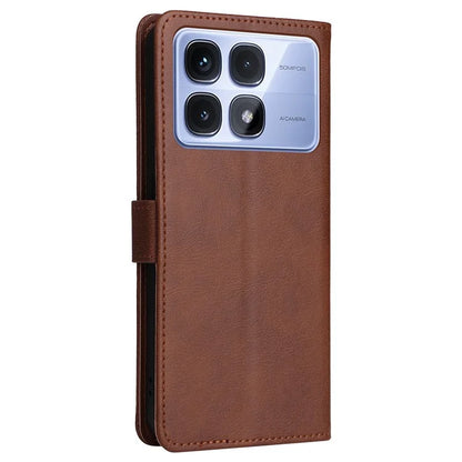 KT Leather Series-2 for Xiaomi Redmi K70 Ultra Case Solid Color Leather Phone Cover Wallet Stand