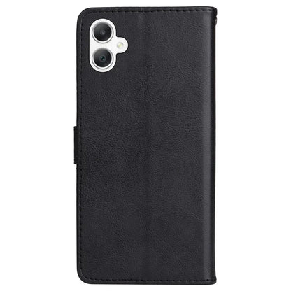 KT Leather Series-2 for Samsung Galaxy A06 Case Solid Color Leather Phone Cover Wallet Stand