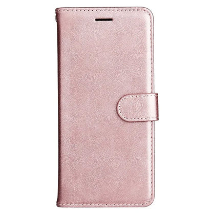 KT Leather Series-2 for Samsung Galaxy A06 Case Solid Color Leather Phone Cover Wallet Stand
