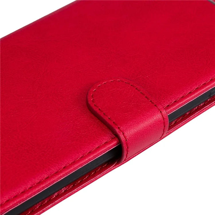 KT Leather Series-2 for Samsung Galaxy A06 Case Solid Color Leather Phone Cover Wallet Stand