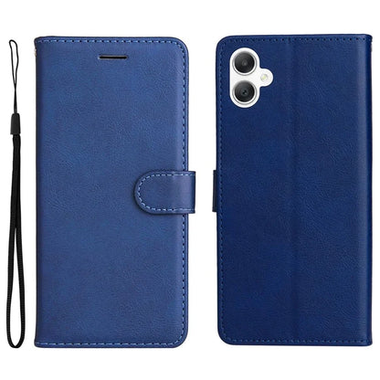 KT Leather Series-2 for Samsung Galaxy A06 Case Solid Color Leather Phone Cover Wallet Stand