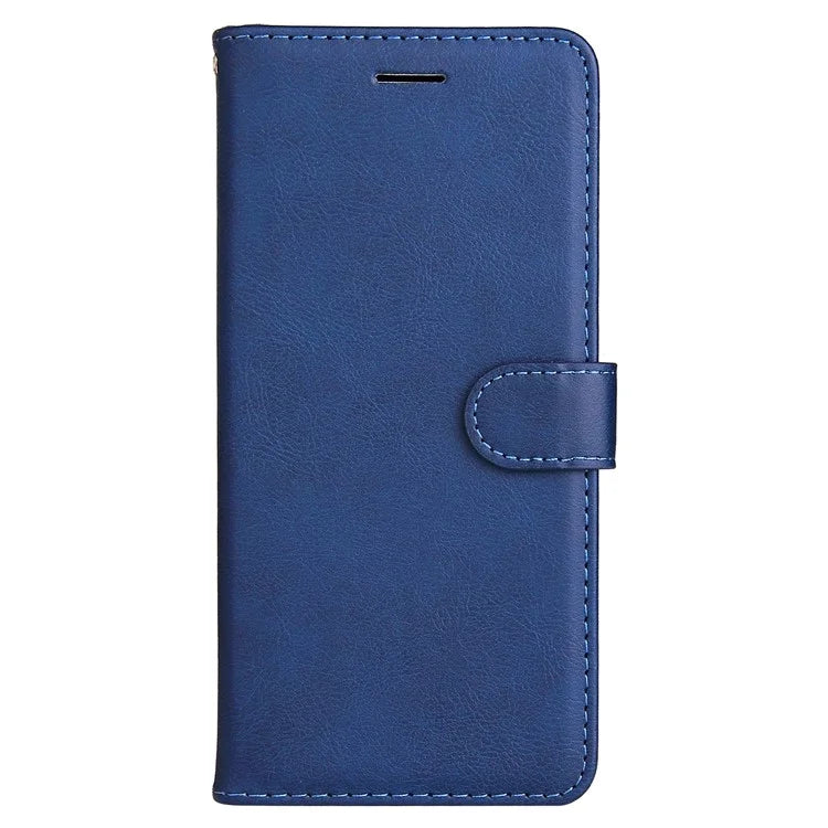 KT Leather Series-2 for Samsung Galaxy A06 Case Solid Color Leather Phone Cover Wallet Stand