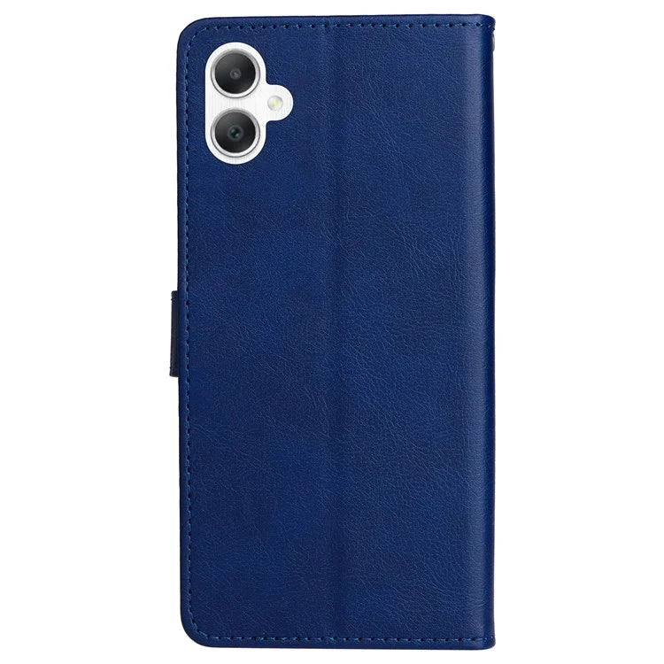KT Leather Series-2 for Samsung Galaxy A06 Case Solid Color Leather Phone Cover Wallet Stand