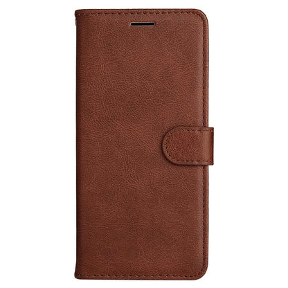 KT Leather Series-2 for Samsung Galaxy A06 Case Solid Color Leather Phone Cover Wallet Stand