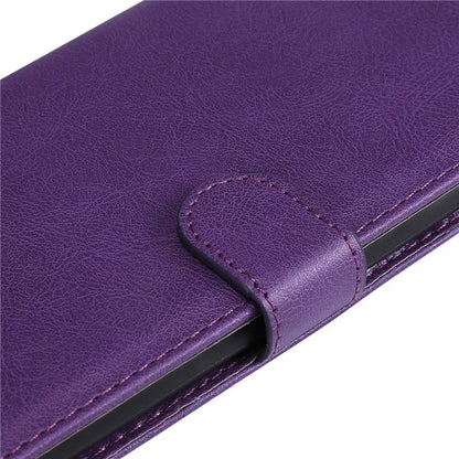 KT Leather Series-2 for Samsung Galaxy A06 Case Solid Color Leather Phone Cover Wallet Stand