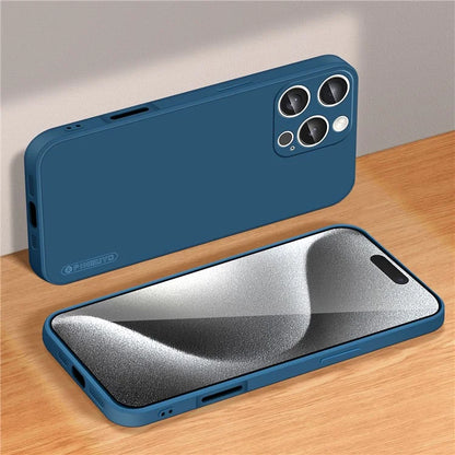 PINWUYO JK Touching Series For iPhone 16 Pro Max Case TPU Phone Cover Precise Lens Protection