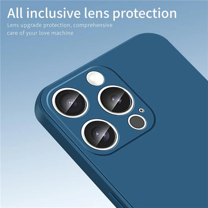 PINWUYO JK Touching Series For iPhone 16 Pro Max Case TPU Phone Cover Precise Lens Protection