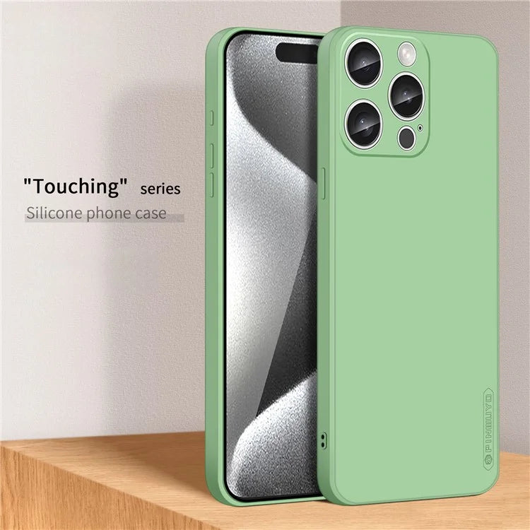 PINWUYO JK Touching Series For iPhone 16 Pro Max Case TPU Phone Cover Precise Lens Protection