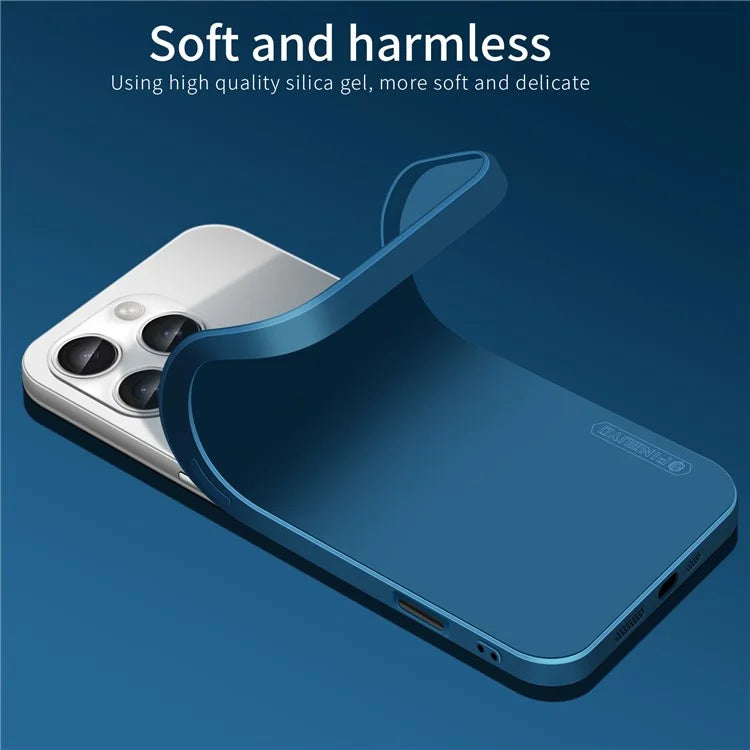 PINWUYO JK Touching Series For iPhone 16 Pro Max Case TPU Phone Cover Precise Lens Protection