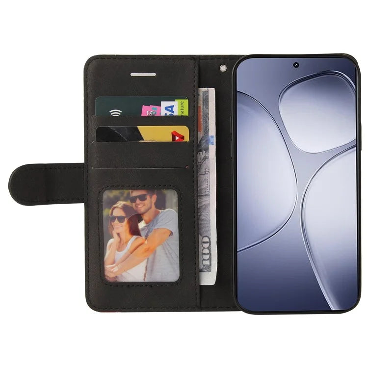 KT Leather Series-1 For Xiaomi Redmi K70 Ultra Leather Case Color Splicing Phone Cover Wallet Stand