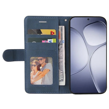 KT Leather Series-1 For Xiaomi Redmi K70 Ultra Leather Case Color Splicing Phone Cover Wallet Stand