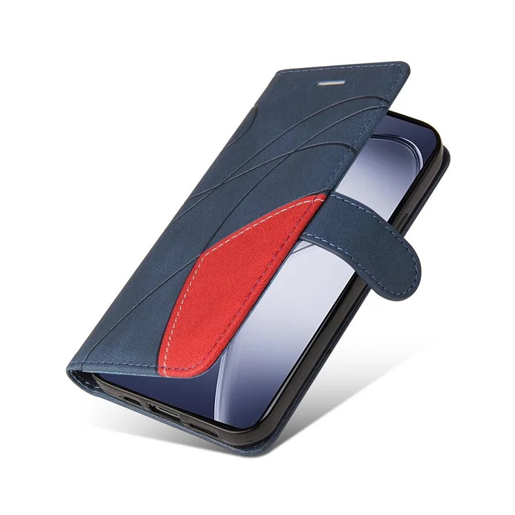 KT Leather Series-1 For Xiaomi Redmi K70 Ultra Leather Case Color Splicing Phone Cover Wallet Stand