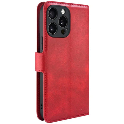 IMAK For iPhone 15 Pro Max Case Wallet PU Leather Phone Cover Stand View
