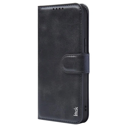 IMAK For iPhone 15 Pro Max Case Wallet PU Leather Phone Cover Stand View
