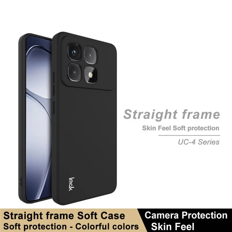 IMAK UC-4 Series for Xiaomi Redmi K70 Ultra TPU Case Soft Phone Cover Straight Edge