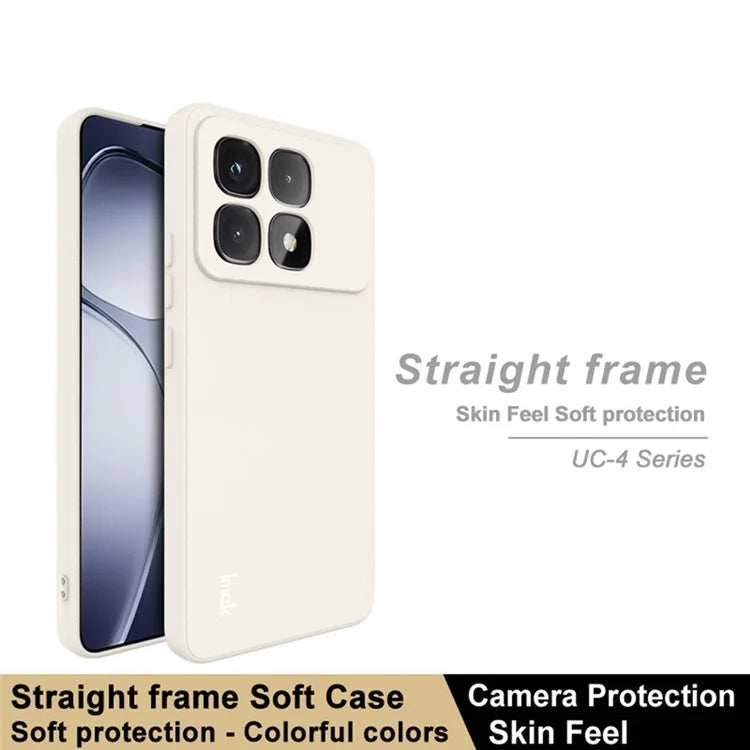 IMAK UC-4 Series for Xiaomi Redmi K70 Ultra TPU Case Soft Phone Cover Straight Edge