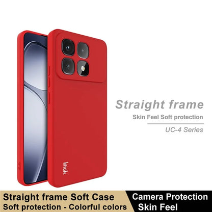 IMAK UC-4 Series for Xiaomi Redmi K70 Ultra TPU Case Soft Phone Cover Straight Edge
