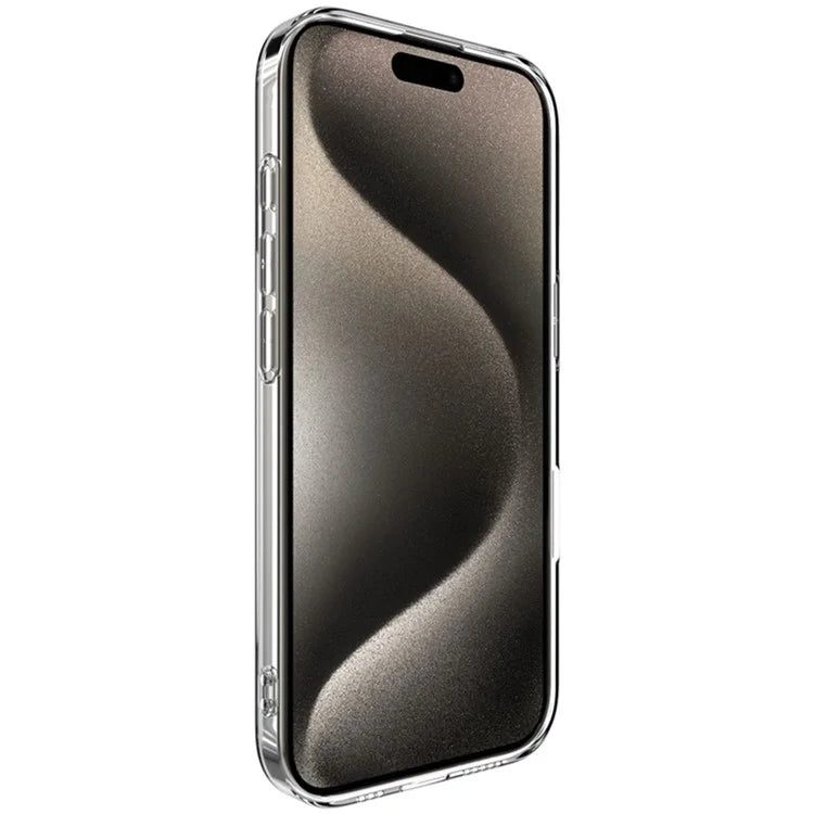 IMAK UX-5 Series for iPhone 16 Pro TPU Case Slim Phone Cover HD Transparent