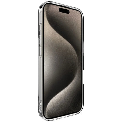 IMAK UX-5 Series for iPhone 16 Pro TPU Case Slim Phone Cover HD Transparent