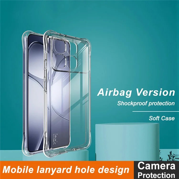 IMAK For Xiaomi Redmi K70 Ultra Case TPU Phone Cover Airbag Shockproof Protection