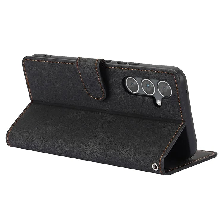 For Samsung Galaxy A16 5G Case PU Leather Phone Cover with Wallet Stand View