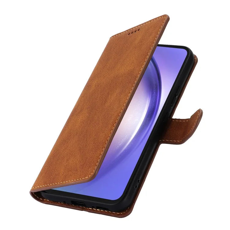 For Samsung Galaxy A16 5G Case PU Leather Phone Cover with Wallet Stand View