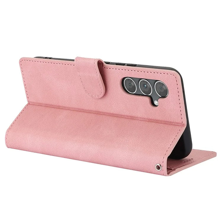 For Samsung Galaxy A16 5G Case PU Leather Phone Cover with Wallet Stand View