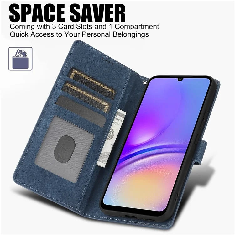 For Samsung Galaxy A06 Case PU Leather Phone Cover with Wallet Stand View