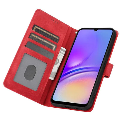 For Samsung Galaxy A06 Case PU Leather Phone Cover with Wallet Stand View