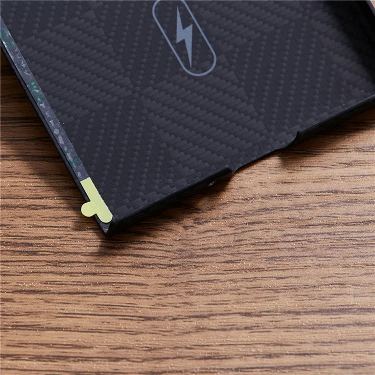For Samsung Galaxy Z Fold5 5G Case Carbon Fiber Texture Aramid Fiber Phone Cover Compatible with MagSafe