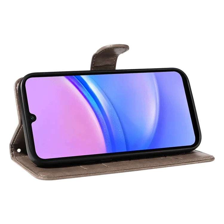 For Samsung Galaxy A16 5G Case Flower Pattern PU Leather Wallet Phone Cover