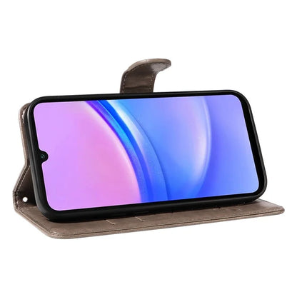 For Samsung Galaxy A16 5G Case Flower Pattern PU Leather Wallet Phone Cover
