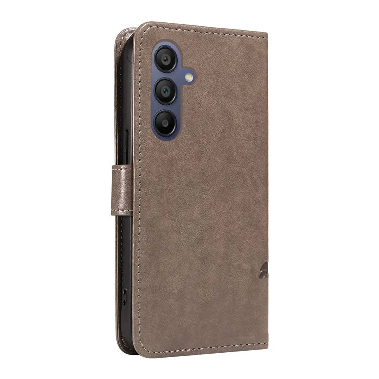 For Samsung Galaxy A16 5G Case Flower Pattern PU Leather Wallet Phone Cover