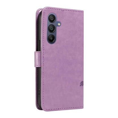For Samsung Galaxy A16 5G Case Flower Pattern PU Leather Wallet Phone Cover