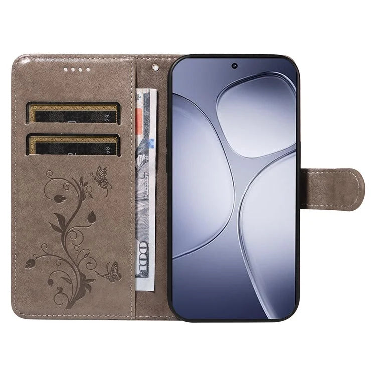For Xiaomi Redmi K70 Ultra Case Flower Pattern PU Leather Wallet Phone Cover
