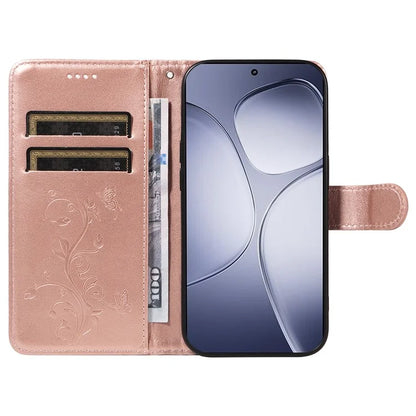 For Xiaomi Redmi K70 Ultra Case Flower Pattern PU Leather Wallet Phone Cover