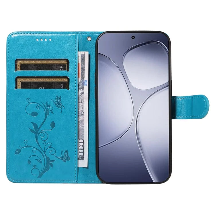 For Xiaomi Redmi K70 Ultra Case Flower Pattern PU Leather Wallet Phone Cover