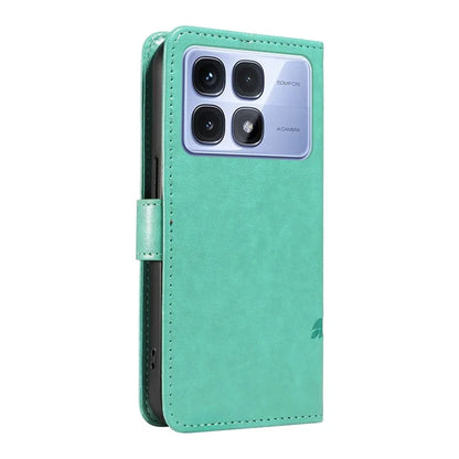 For Xiaomi Redmi K70 Ultra Case Flower Pattern PU Leather Wallet Phone Cover