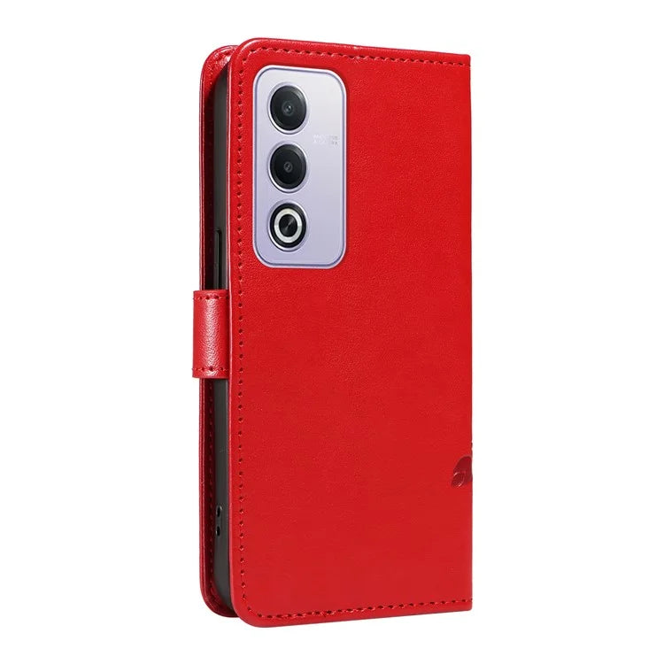 For Oppo A3 Pro (Global) 5G Case Flower Pattern PU Leather Wallet Phone Cover