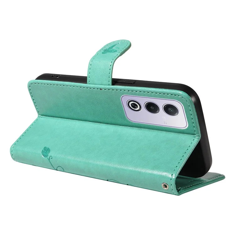 For Oppo A3 Pro (Global) 5G Case Flower Pattern PU Leather Wallet Phone Cover