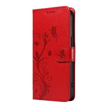 For Samsung Galaxy A06 Case Flower Pattern PU Leather Wallet Phone Cover