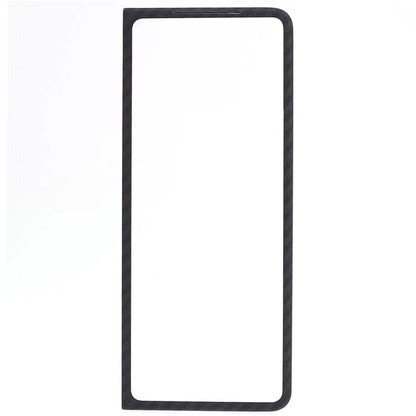 For Samsung Galaxy Z Fold6 5G Case 1500D Coarse Texture Sturdy Aramid Fiber Phone Cover - Black